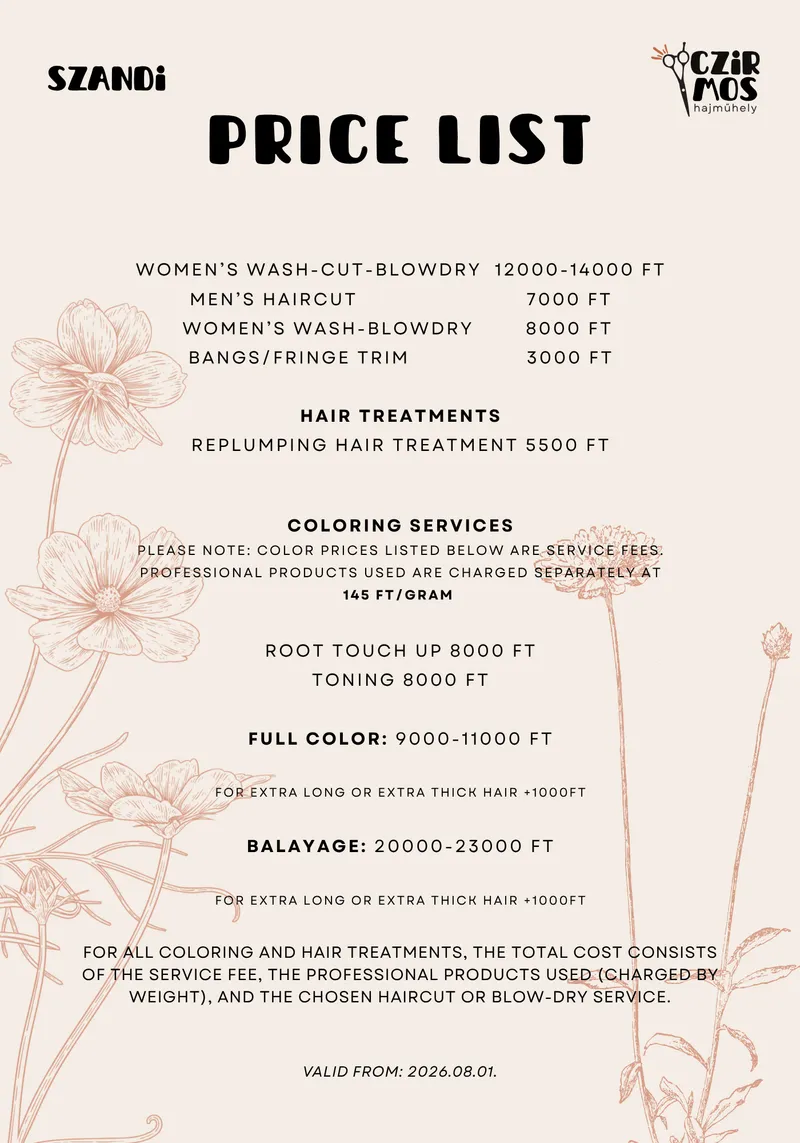 Pricing